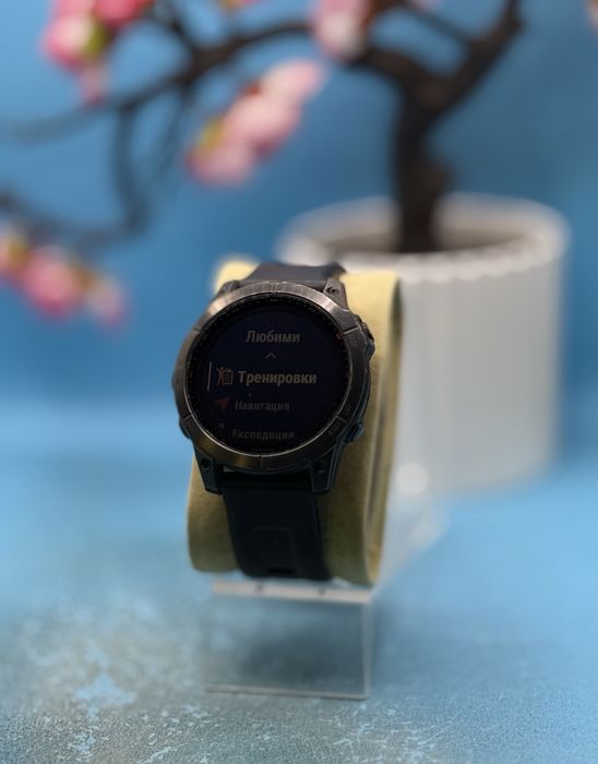 Смарт часовник Garmin Fenix 7 Sapphire Solar