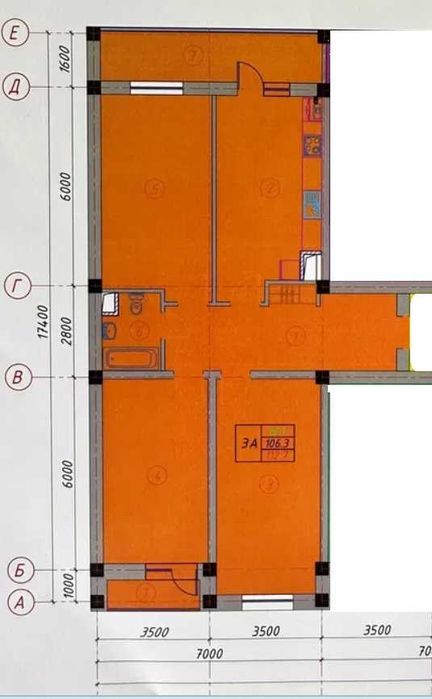 ЖК Дустлик! Кирпич + ЛИФТ! 3-к сквозная 106m² у Парка |