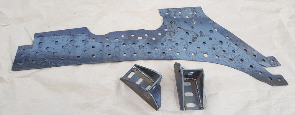 Усиление передних лонжеронов Нива