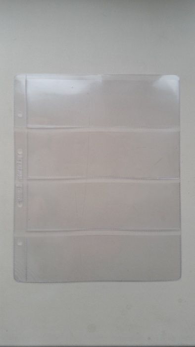 Листы для монет и бонов