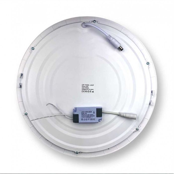 LED кръгла лампа за външно или вътрешно осветление 24W