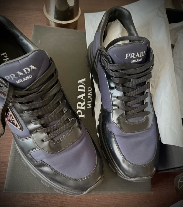 Кроссовки Prada Jersey, оригинал, размер US 12 / EU 45–46