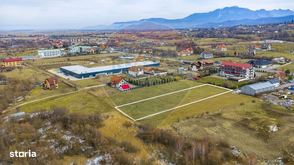 Comision 0% |Teren intravilan | 4.138 mp | Strada Branului | Zărnești