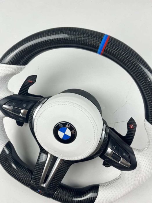 Volan M BMW Carbon / Incalzire / Vibratii / Distronic ! Seria F / E