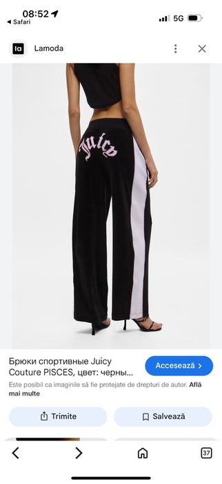 Pantaloni Juicy Couture – Wide Leg (marime M)