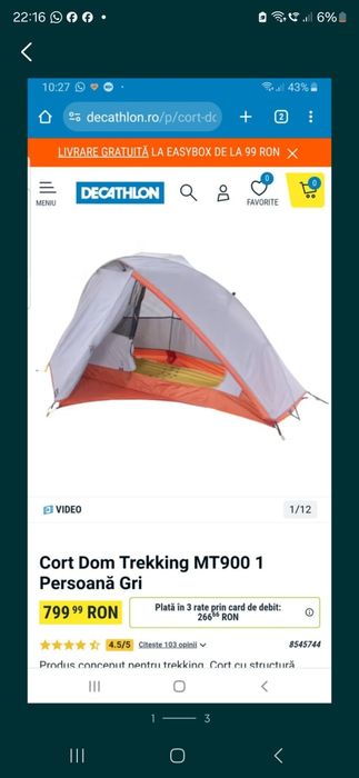 Cort forclas mt900 NOU