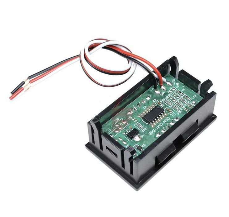 Voltmetru Digital de Panou, 0 - 99.9V, /0-200V /4.5V - 30V Rosu /Verde