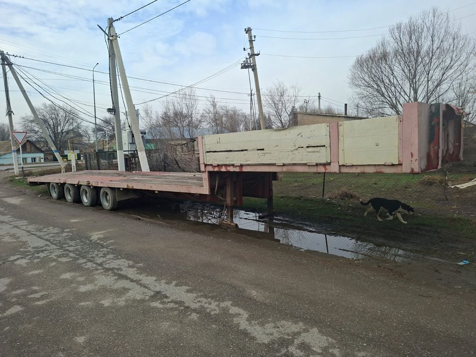 Трал площадка, полуприцеп