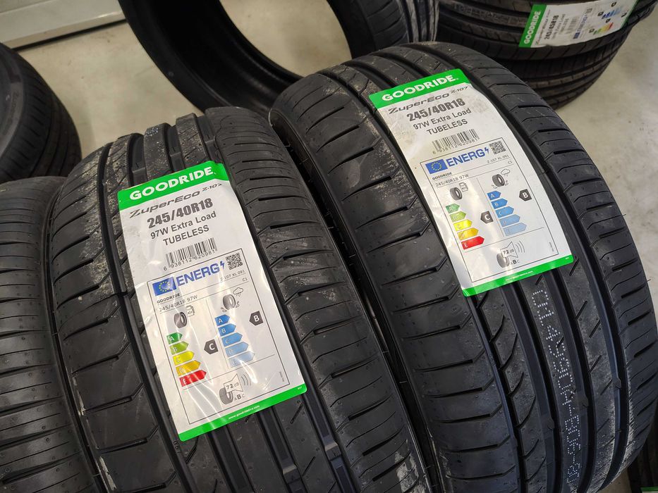 4НОВИ летни гуми СПОРТ ПАКЕТ GOODRIDE 245 40 18+265 35 18 цена за брой