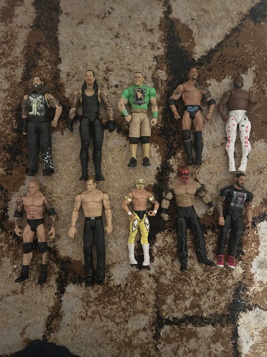 Figurine wwe wrestling