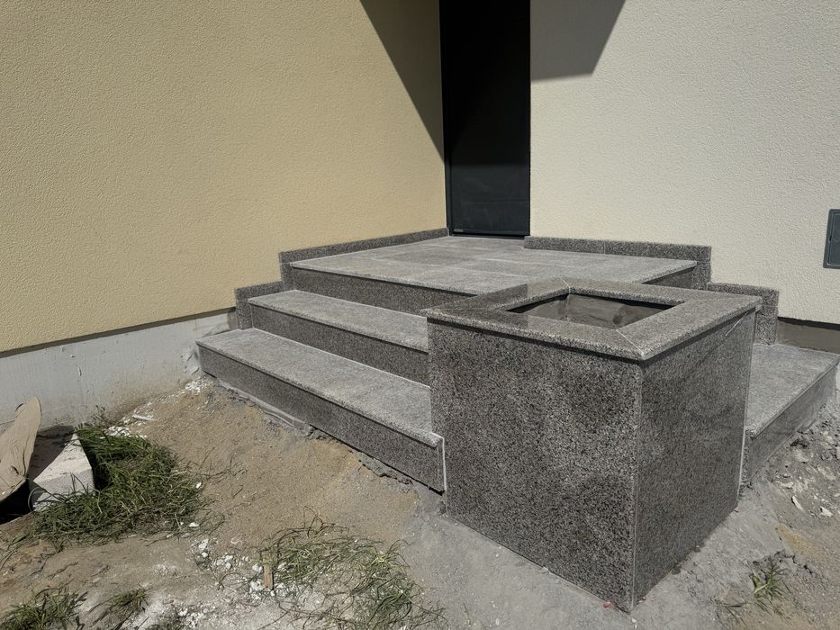 Стъпала от гранит мрамор травертин