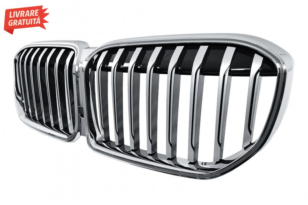 Grila Centrala BMW Seria 7 G11 G12 LCI (2020-2022 ) cu LED