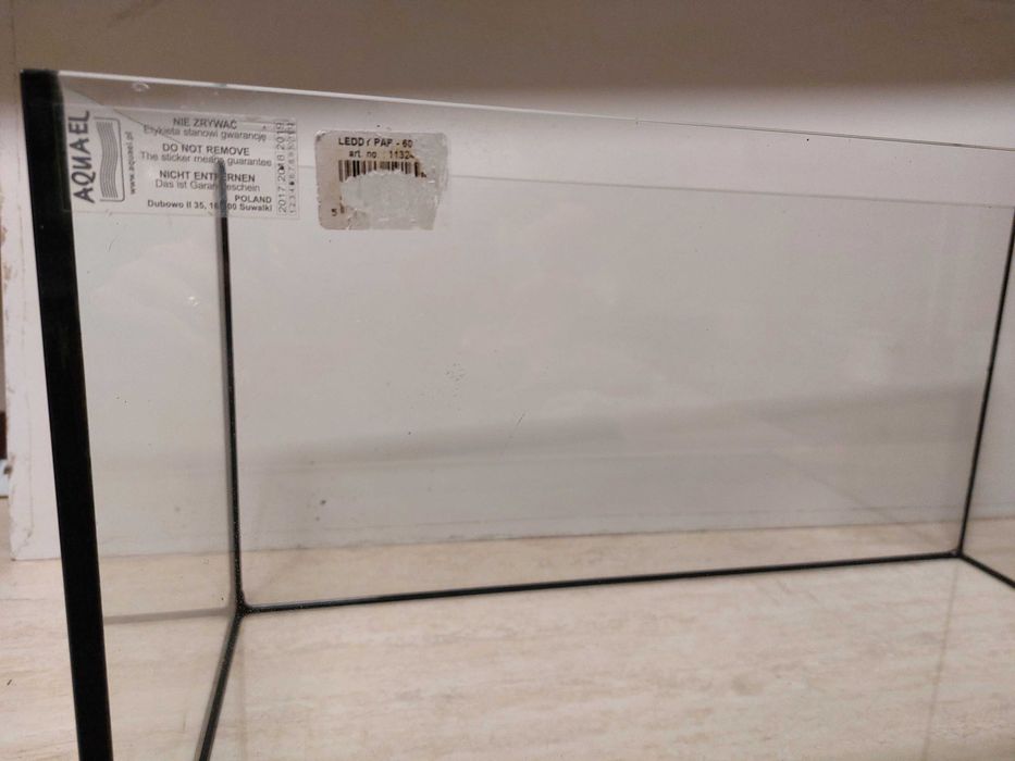 Acvariu Aquael Leddy 60 Black (54 litri)