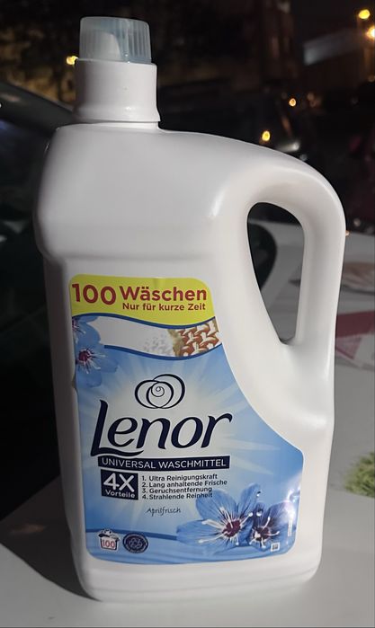 Качествен течен прах за пране и омекотители.