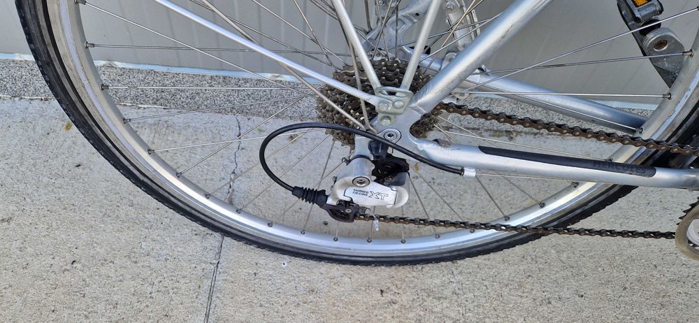 Дамски велосипед HERCULES колело с кошница 28"