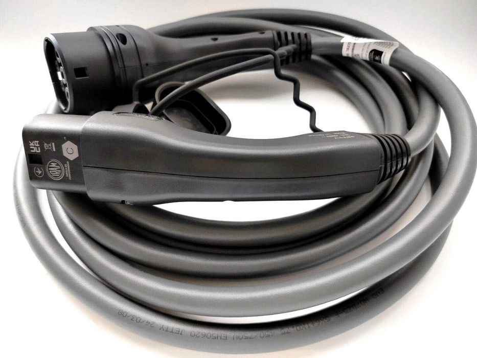 Кабел за зареждане на електромобили Type 2 22kW 32A 7,5м 6м 5м 4м BMW MINI PSA TESLA
