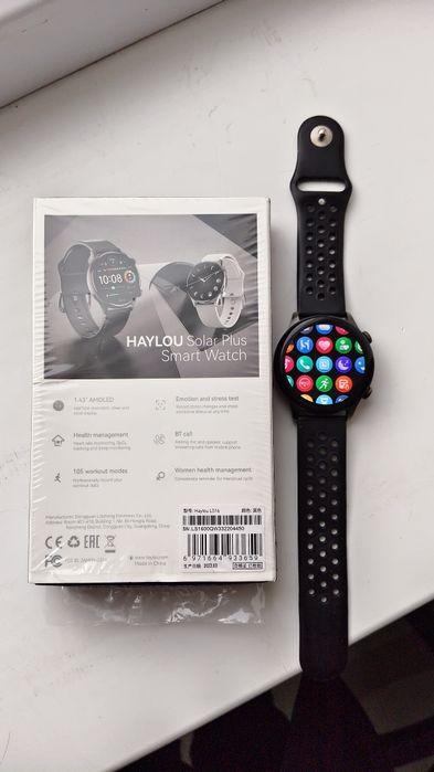 Смарт часы Haylou solar plus
