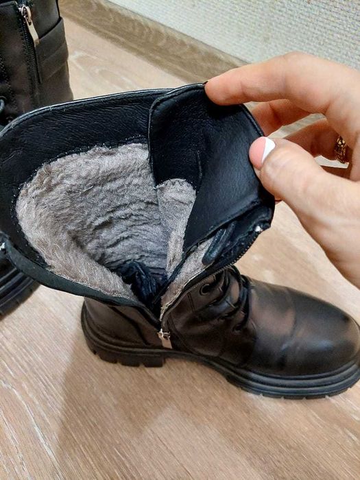 Зимние женские ботинки, размер 38