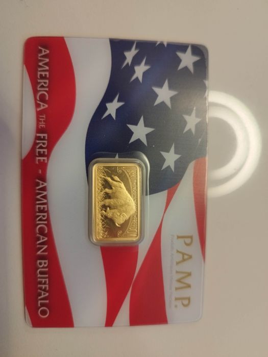 5 гр Златно ключе PAMP Statue of Liberty или American Buffalo