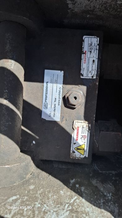 Гидромолот под быстросьем