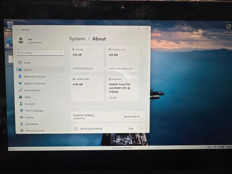 Laptop Lenovo Yoga 11e generatia 6