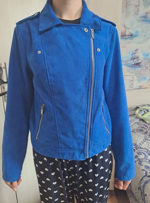 Замшевая куртка косуха