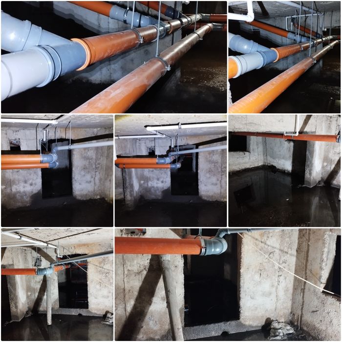 Desfundare canalizare.