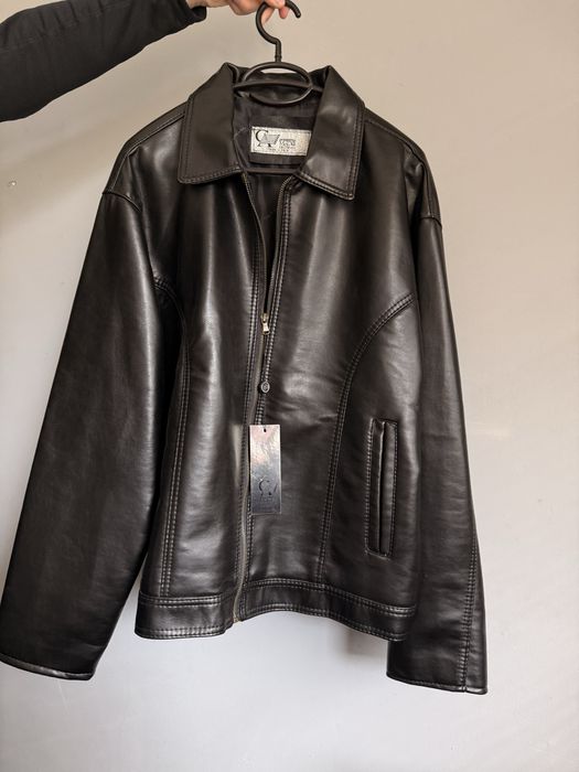 Кожено яке черно