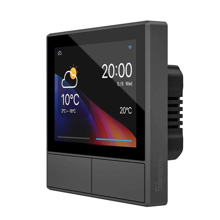 SONOFF NSPanel EU – Смарт ключ за централно управление - Тъмно сив