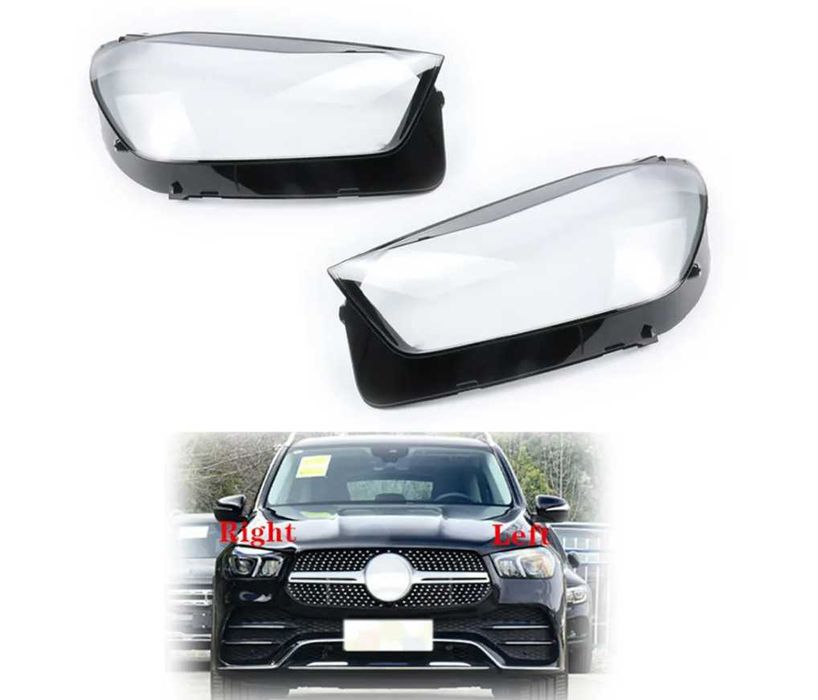 Mercedes w166 GLE капак фар стъкло капаци фарове крушки мерцедес