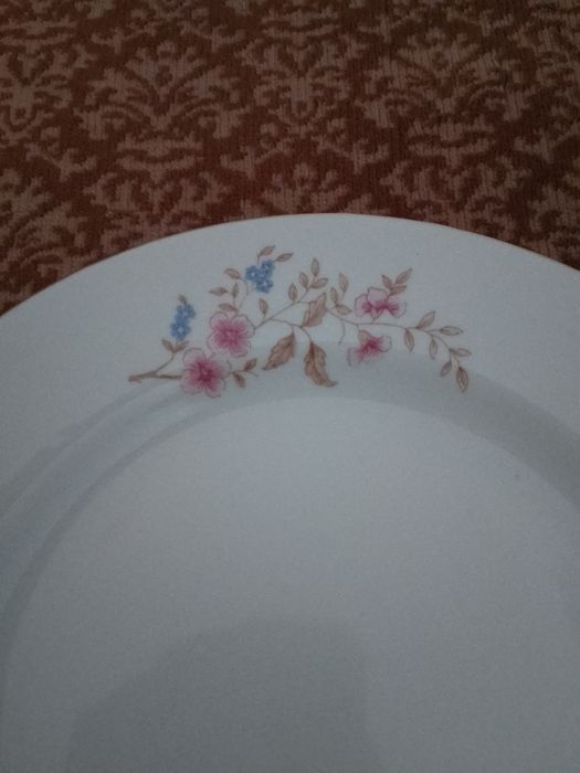 6 броя чинии с диаметър 13, 5 см