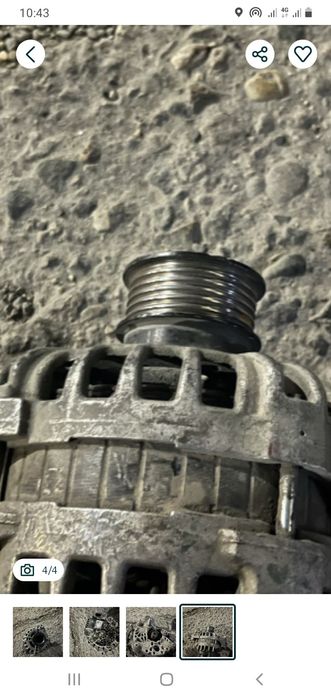 Продам генератор на газель 406 двигателя