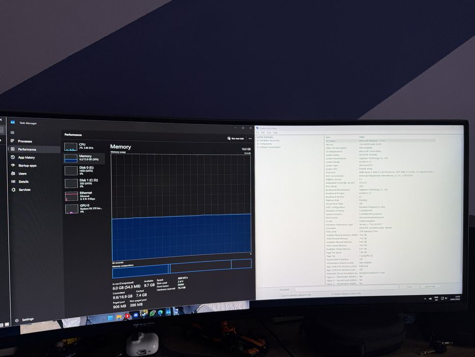 Ram Corsair Vengeance DDR4 16Gb 3600Mhz