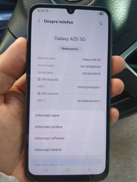 Samsung A25 5G ca nou