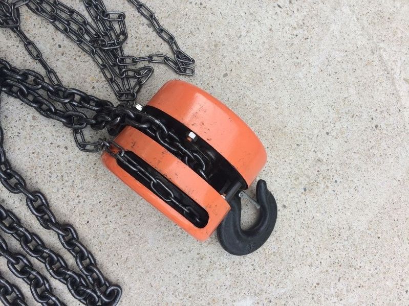 Macara Palan manual 3 Tone cu lant 3 metri