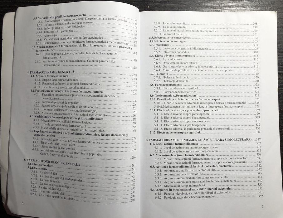 Carte Farmacologie