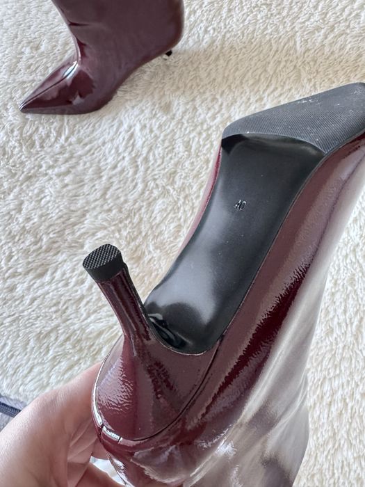 Полусапожки лаковые