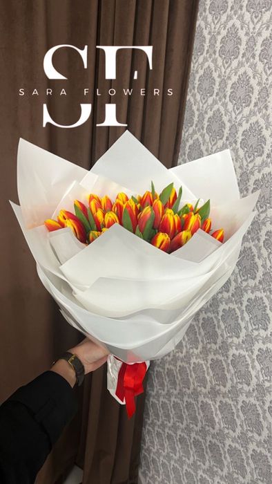 Тюльпаны оптом на 8 марта Алматы