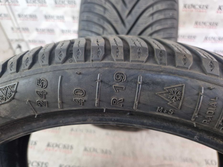 Anvelope second hand m+s 245 40 19 Kleber