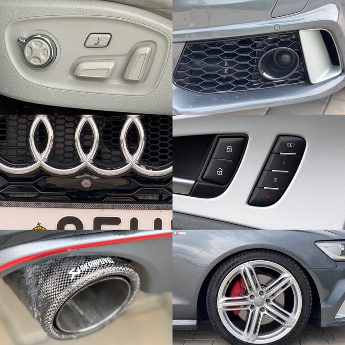 Audi A6 Softclose Uși/Camere 360 Perne/Bose/Pano/Ventilație/Masaje/AkRapovic