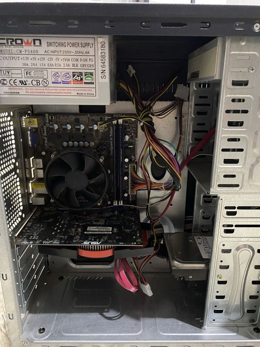Компьютер Intel Core i3, 8 ГБ ОЗУ, видеокарта GTX 650