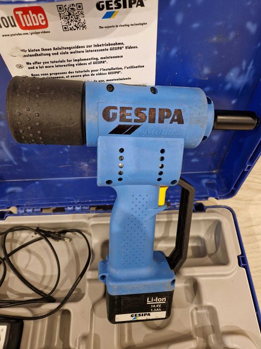 Pistol popnituri Gespa pe acumulator