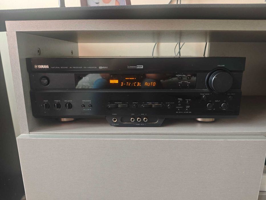 Ресивър Yamaha, тонколони Yamaha  , субуфер Jamo