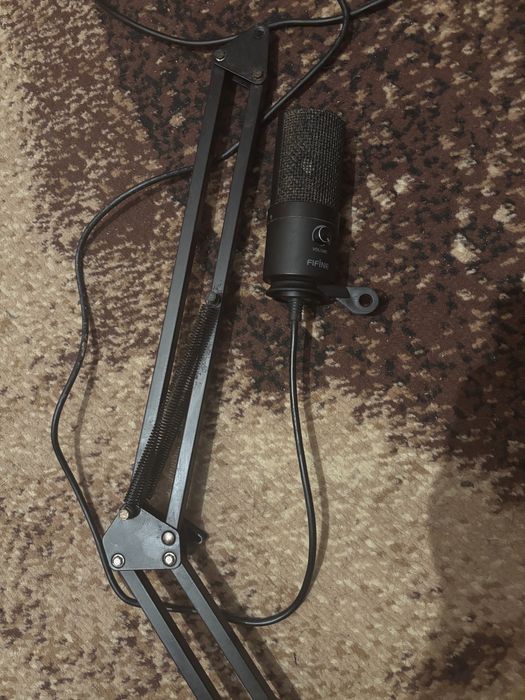 Микрофон Fifine K669+стойка