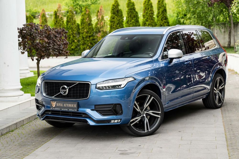 Volvo XC 90 Garantie, R Design D5 2.0 diesel 235cp, Awd, 7 locuri, Piele alcantara