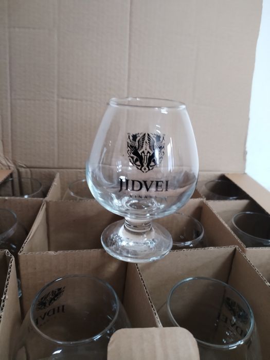 Set 12 pahare cognac jidvei