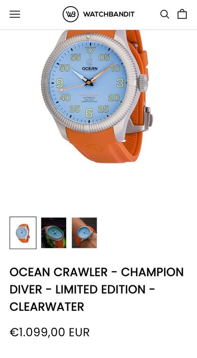 Ocean Crawler Champion Diver Clearwater
