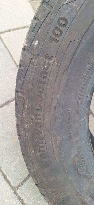 Нова гума бус 215 65 16C Continental vancontact 100