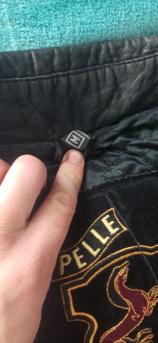 Кожанный плащ  новый