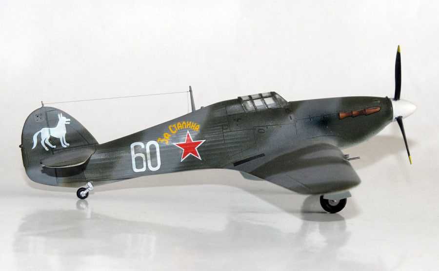 Сборная модель самолета Хокер «Харрикейн» (Моделист, 1:72)